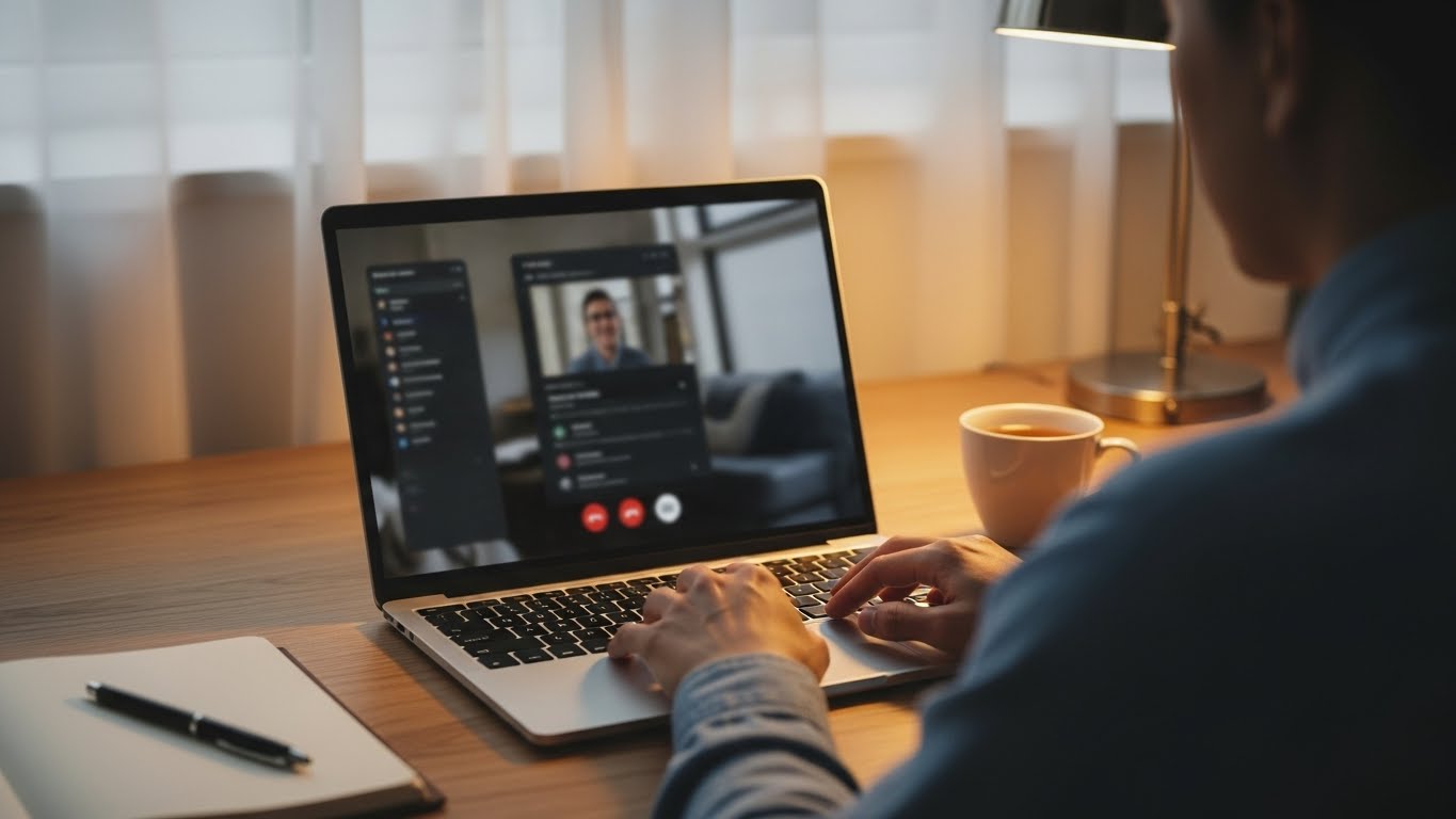 Sessão de psicoterapia online por videochamada para todo o Brasil